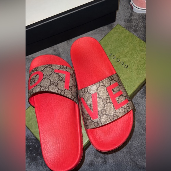 Authentic Gucci slides size 36